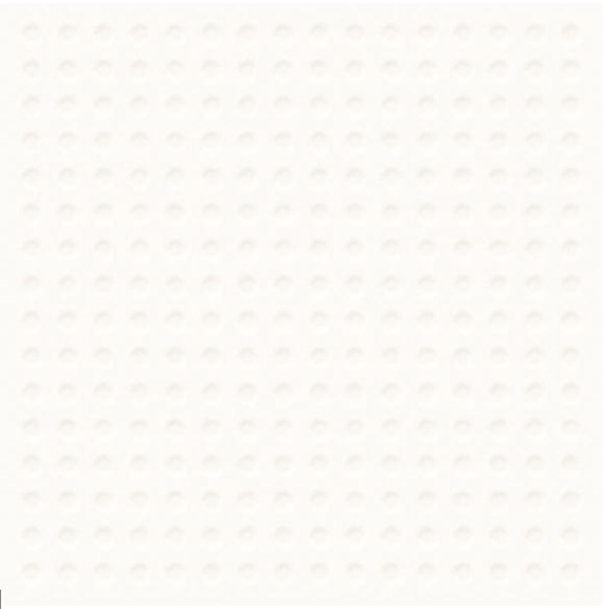 Paradyż Neve Creative Bianco dekor ścienny 9,8x9,8 cm biały połysk