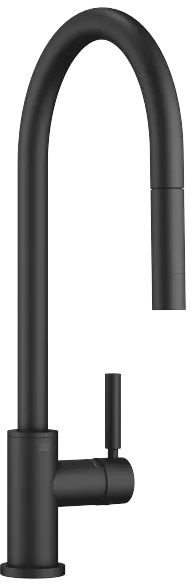 Dornbracht Tara bateria kuchenna stojąca czarna 33870888-33