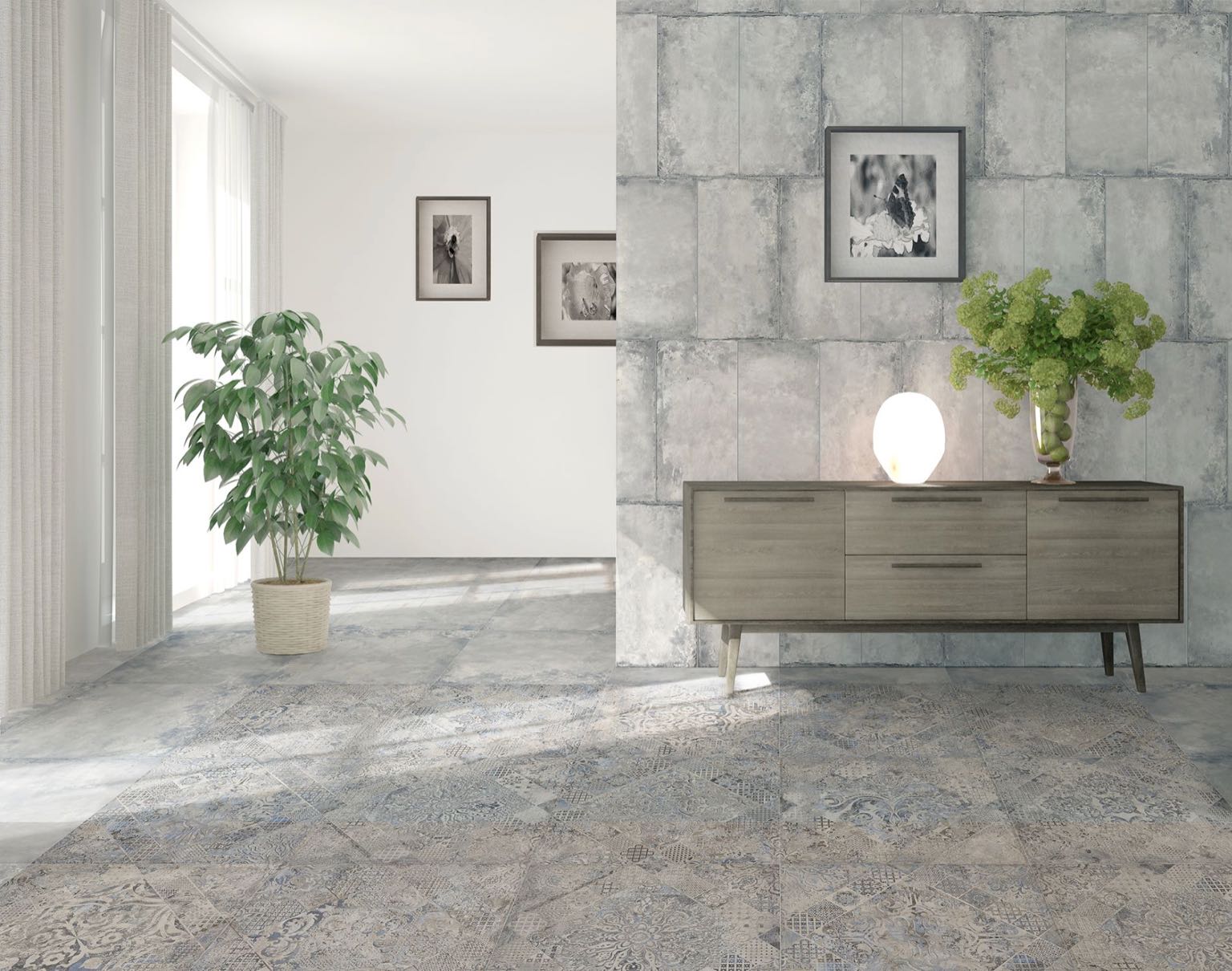 Absolut Troya płytka ścienno-podłogowa 60x60 cm szara