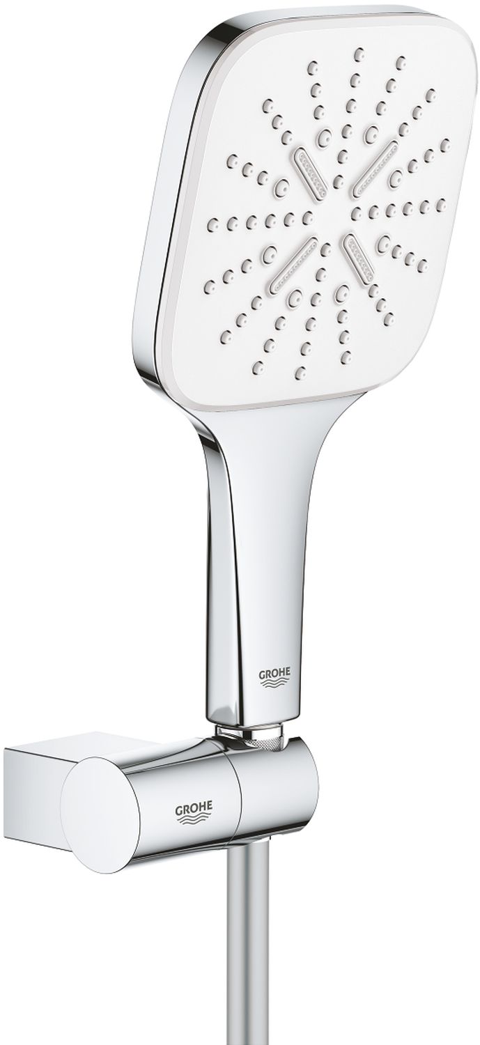 Grohe Rainshower SmartActive zestaw prysznicowy chrom/biały księżycowy 26588LS0