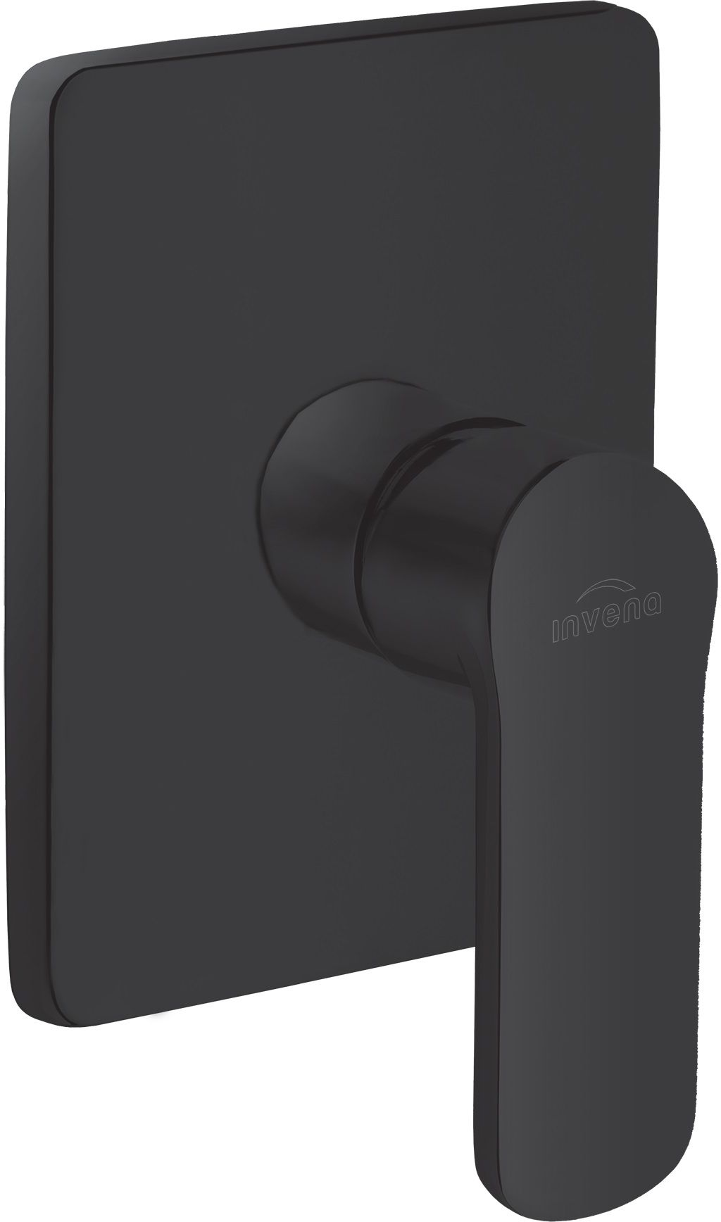 Invena Siros bateria prysznicowa podtynkowa czarny mat BP-90-4K1