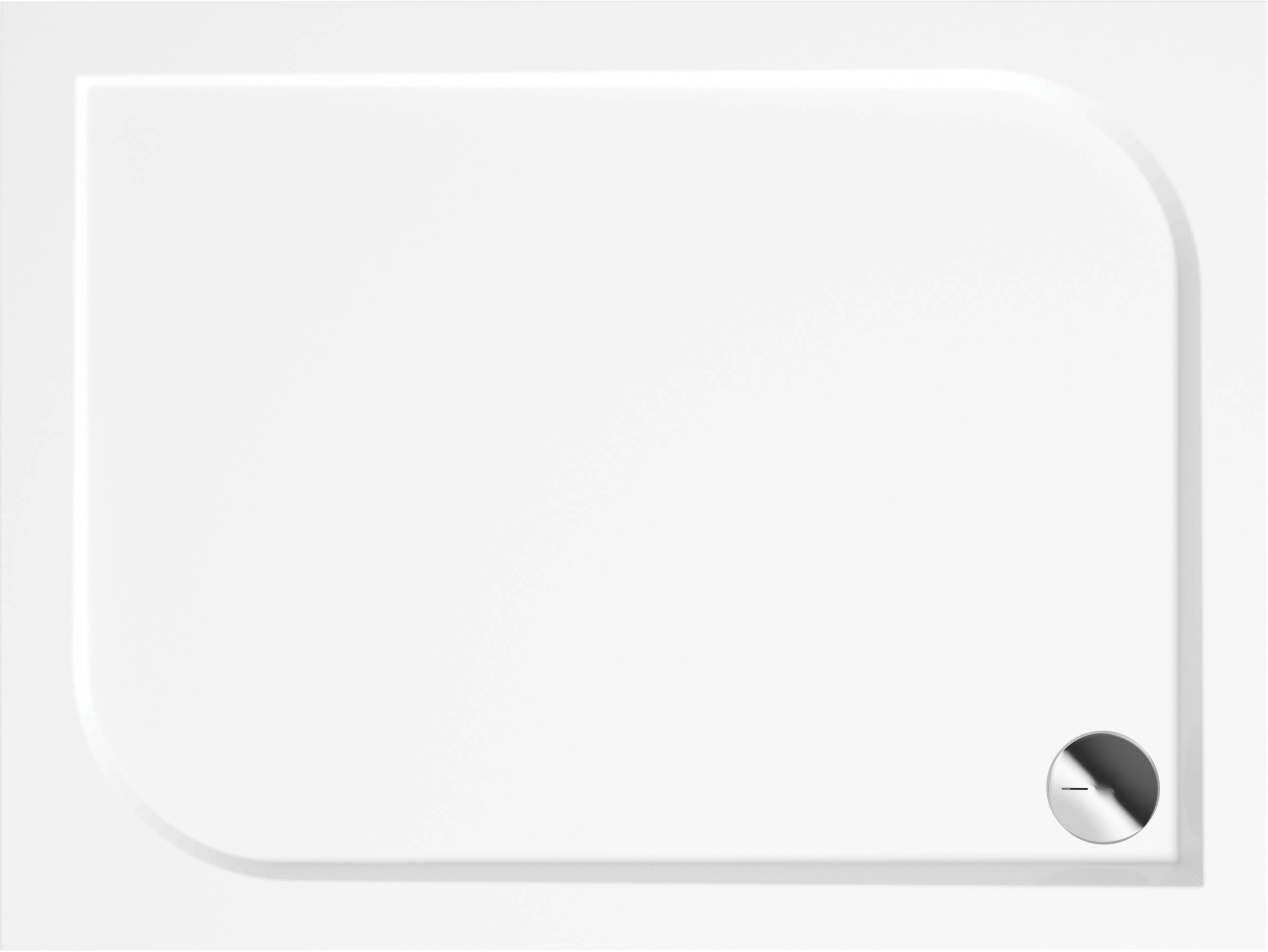 Deante Cubic brodzik 100x90 cm prostokątny biały KTK045B