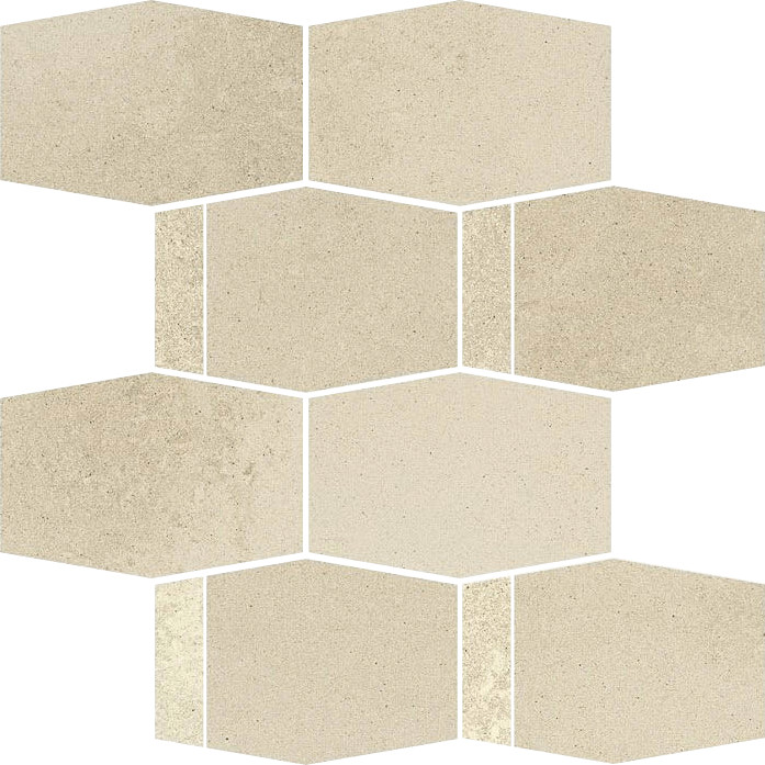 Paradyż Naturstone mozaika ścienno-podłogowa 23,3x28,6 cm cięta STR beżowy mat