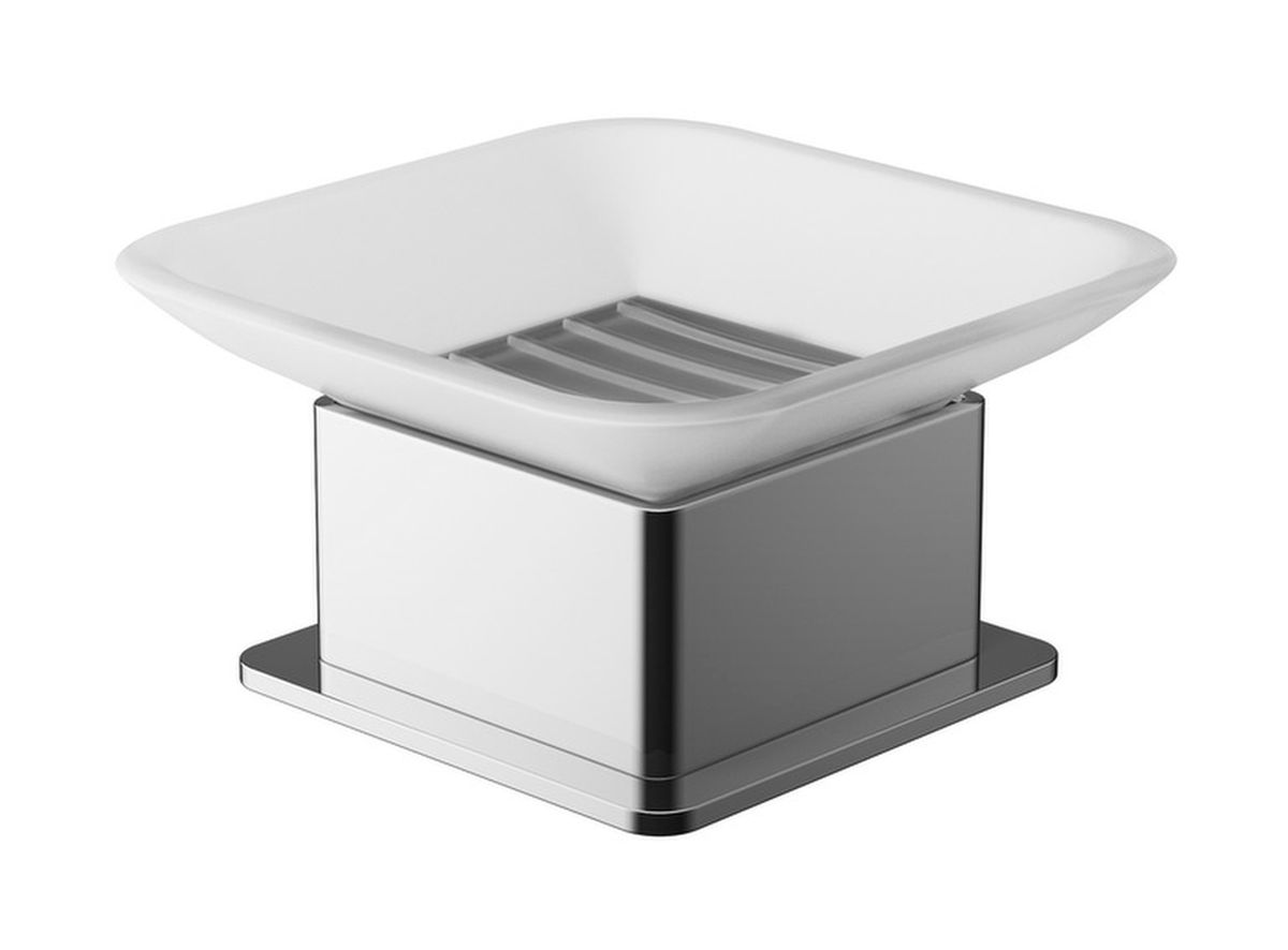 Excellent Riko mydelniczka szkło/chrom DOEX.1613CR