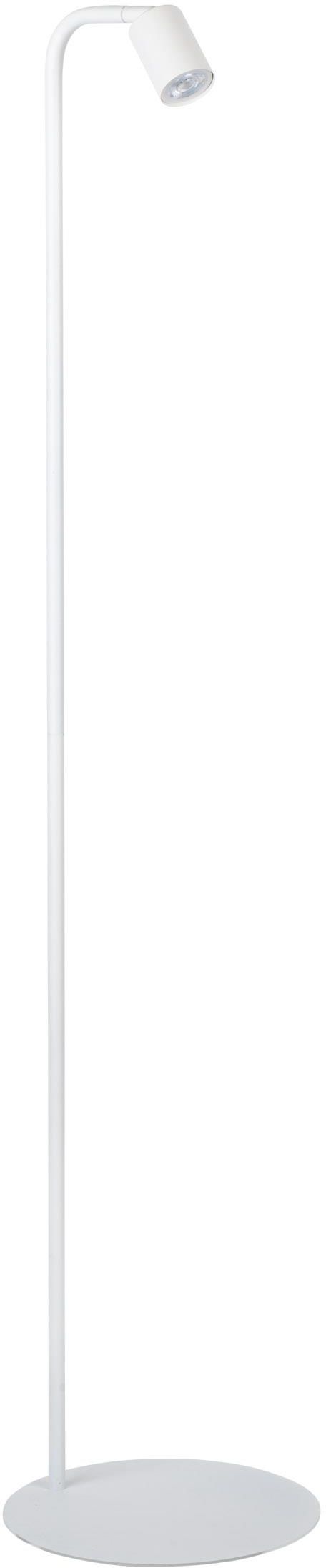 TK Lighting Logan lampa stojąca 1x10 W biała 5484