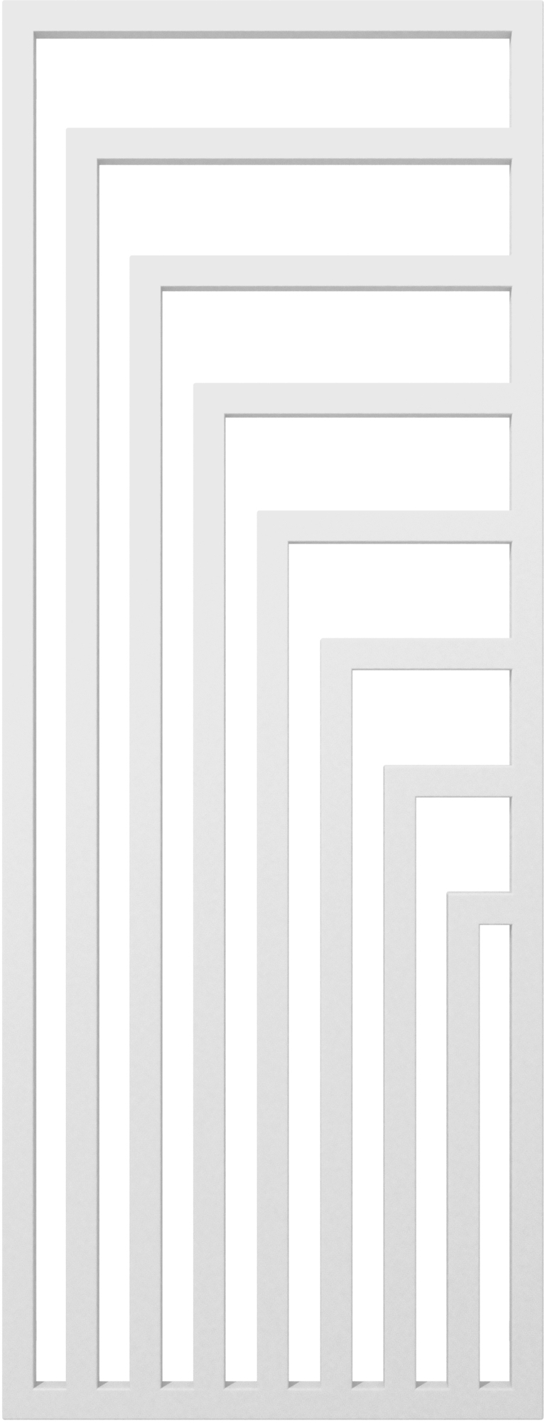 Terma Angus V grzejnik łazienkowy 146x52 cm biały WGANG146052K916ZX