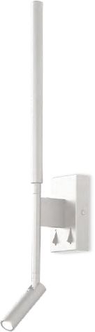 Mantra Torch kinkiet 1x3W/1x6W biały mat 6702