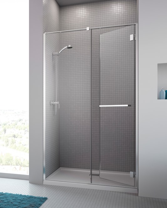 Radaway Carena DWJ drzwi prysznicowe 100 cm prawe chrom/szkło przezroczyste 134322-01-01NR