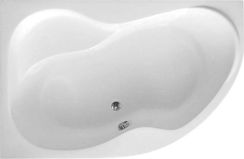 Aqualine Cidlina wanna narożna 150x105 cm lewa biała G3618