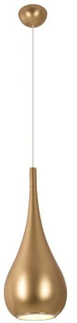 Maxlight Drop lampa wisząca 1x40W złoty mat P0436 - Wysyłka w 24h