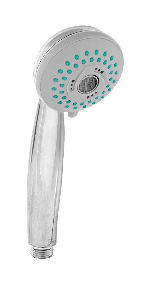 Invena Issa słuchawka prysznicowa chrom/szary AS-23-001