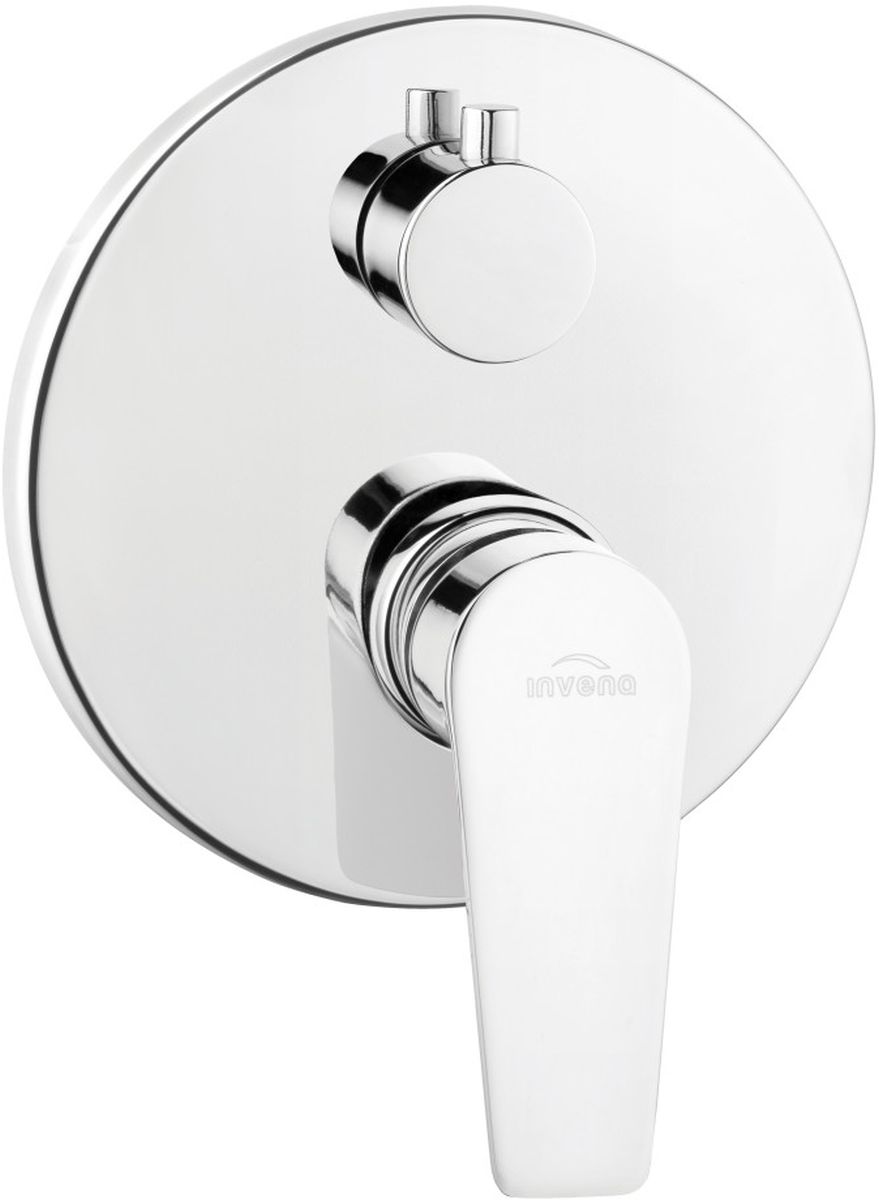 Invena Dokos Bateria prysznicowa podtynkowa chrom BP-19-CO2-A