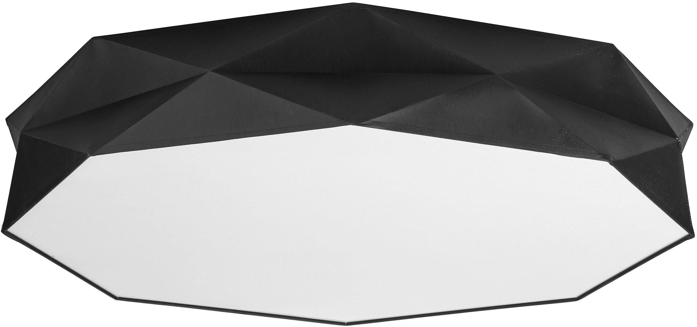 TK Lighting Kantoor plafon 6x15W czarny/biały 4227