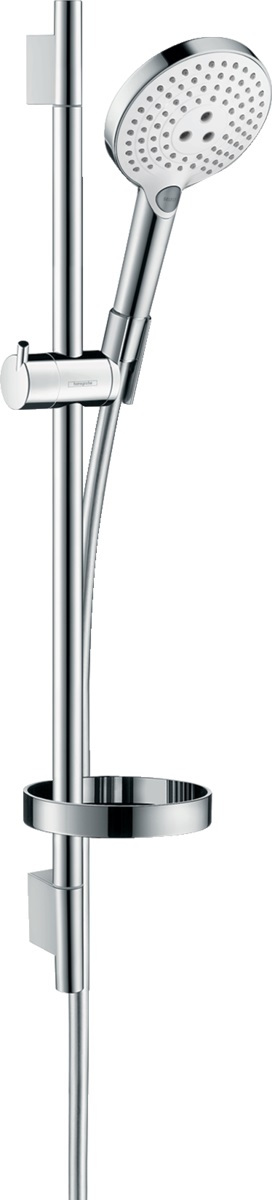 Hansgrohe Raindance Select S zestaw prysznicowy ścienny biały/chrom 26630400