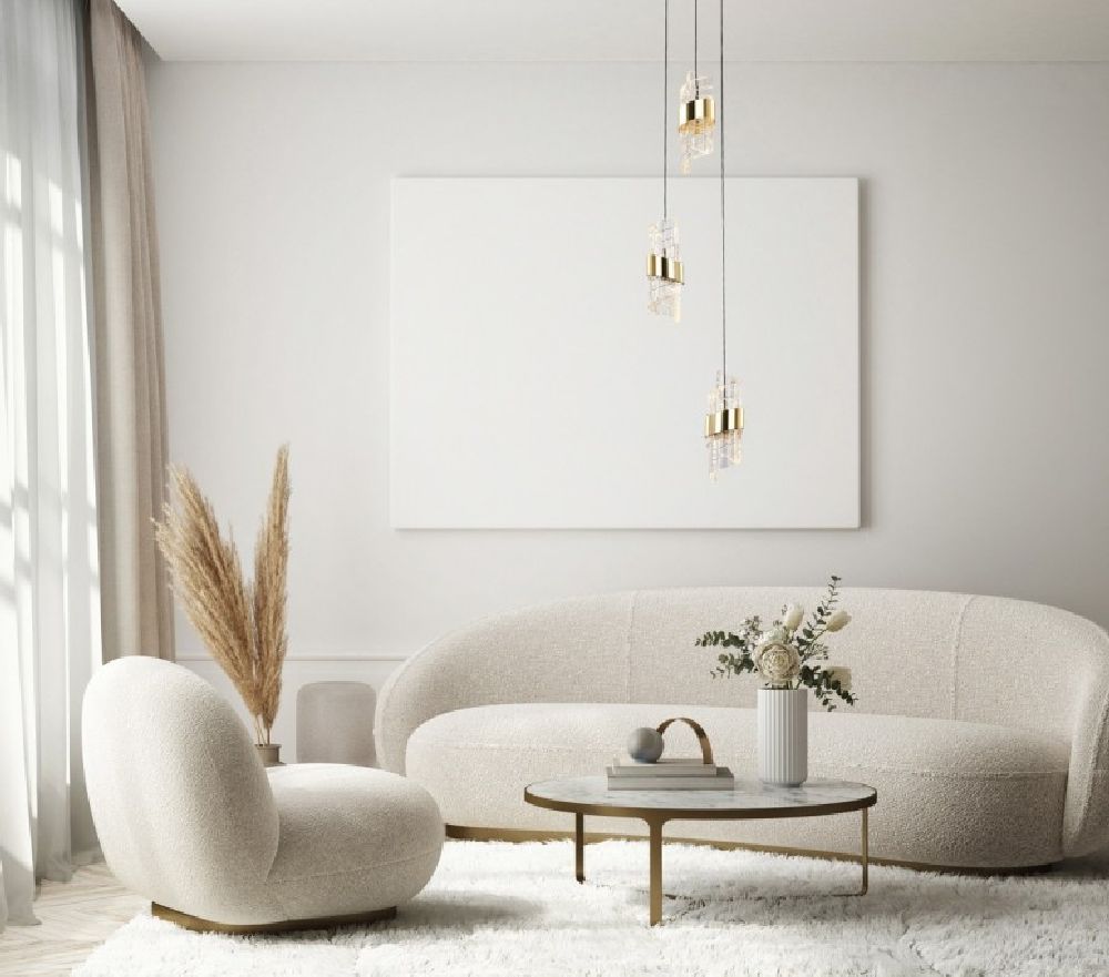 Italux Tonga lampa wisząca 3x23 W czarna PND-26374-3-23W-3K-BK-GD