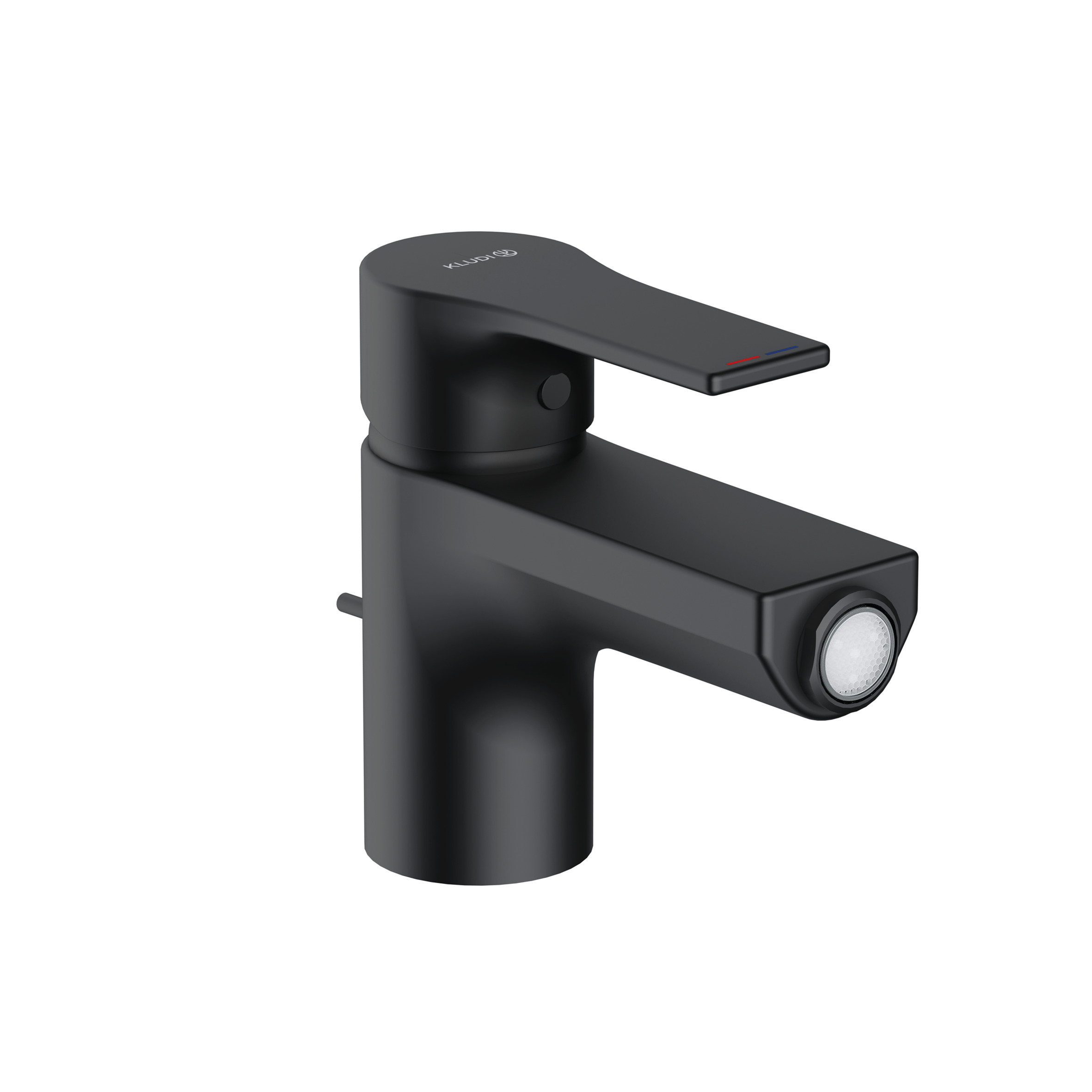 Kludi Zenta SL bateria bidetowa stojąca czarny mat 485303965