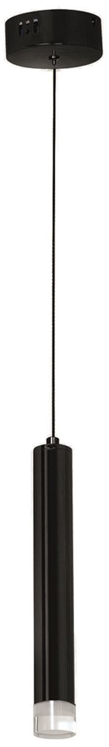 Milagro Carbon lampa wisząca 1x5W czarna ML182