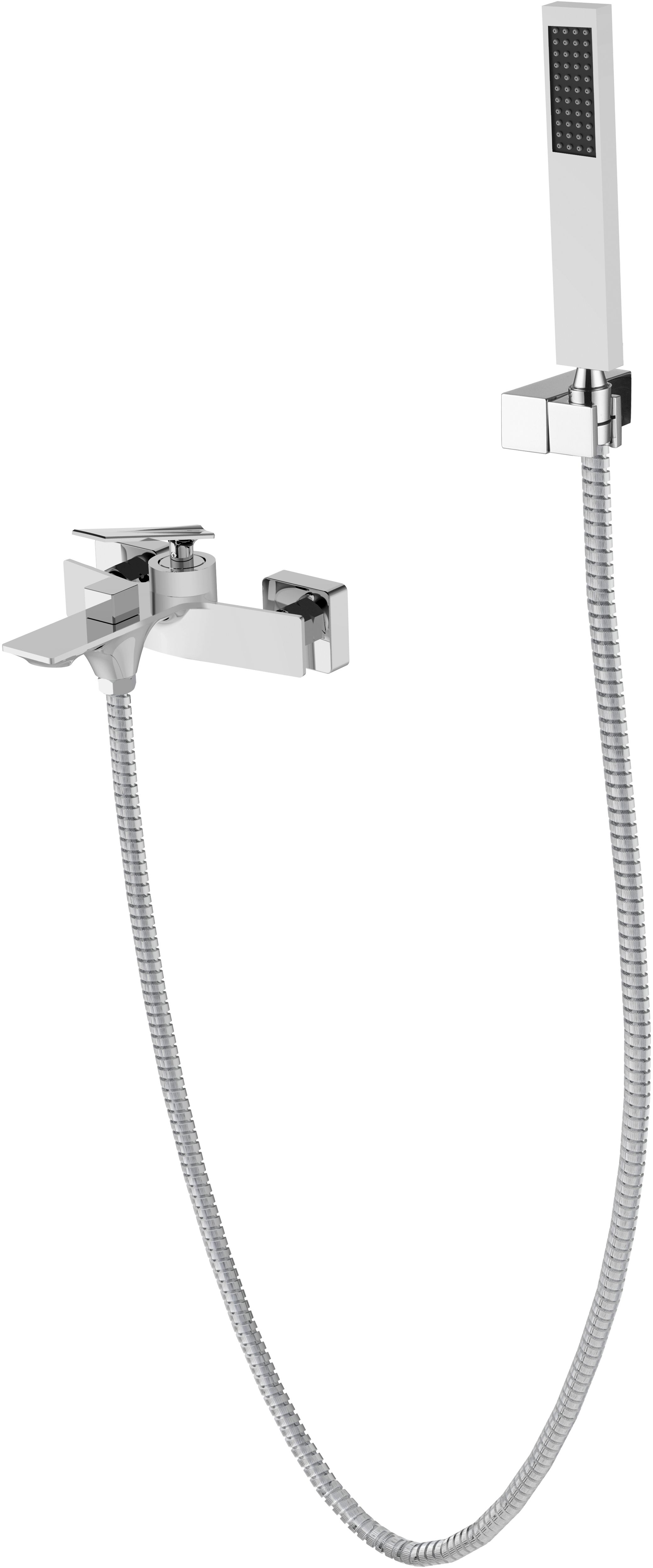 Besco Aspira bateria wannowo-prysznicowa ścienna chrom BW-AS-CH - Wysyłka w 24h