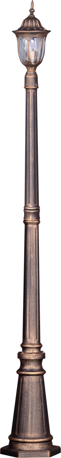 Kaja Vasco lampa stojąca zewnętrzna 1x60W czarna/złota K-7007B/1NCZARNY/ZŁOTY