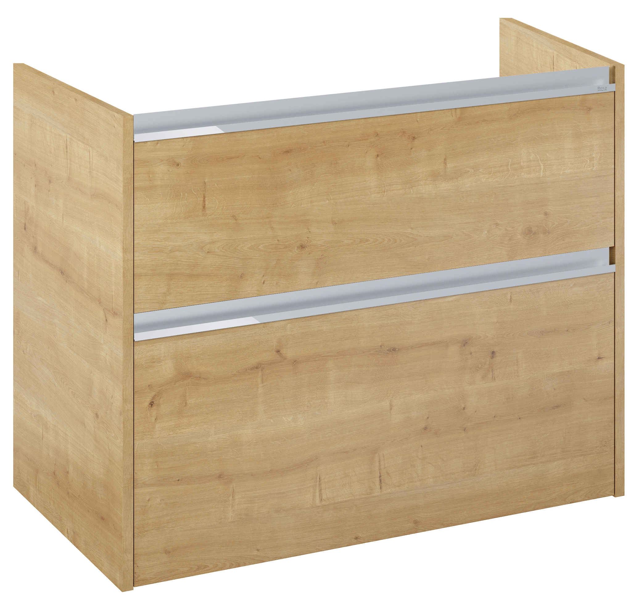 Roca Gap Pro szafka 98,5x46x66,3 cm podumywalkowa wisząca jasny dąb A857901464