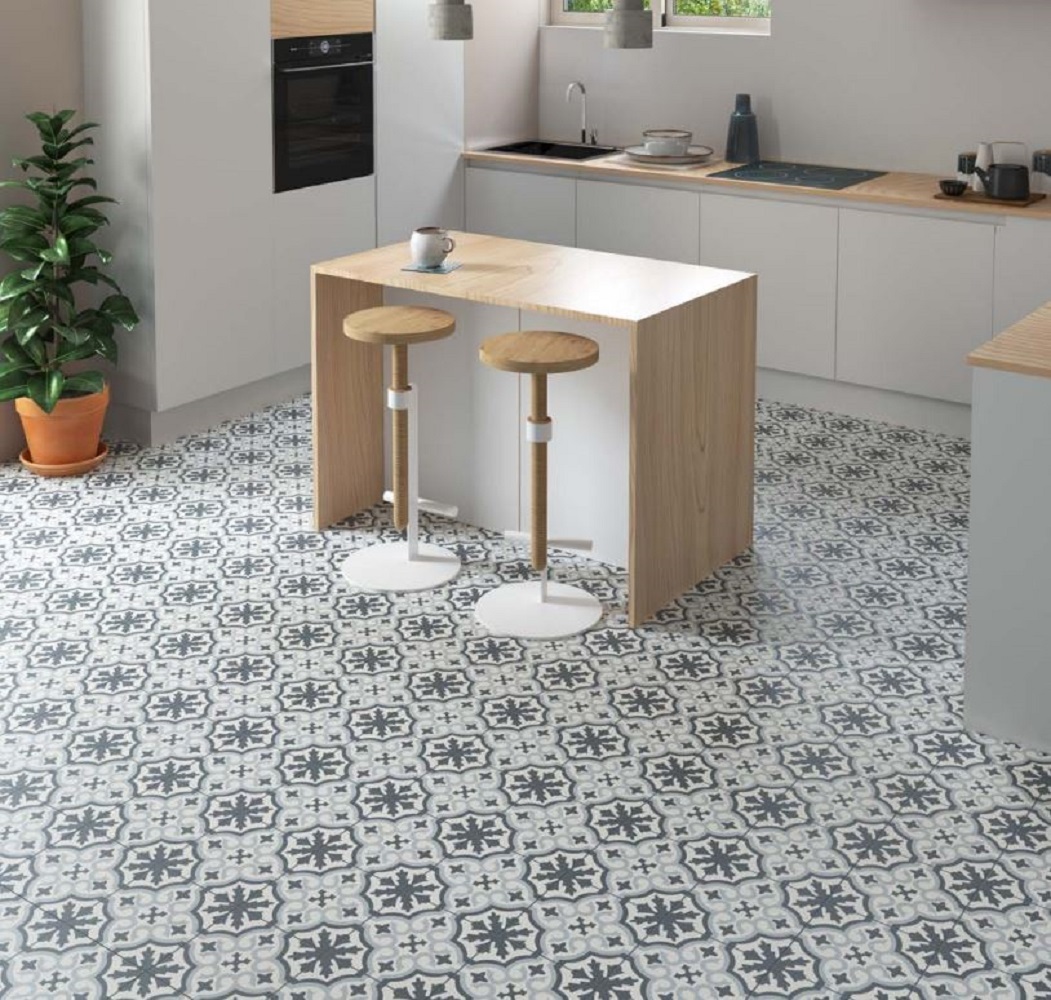 Peronda Duomo Berkeley Essence Sky płytka ścienno-podłogowa 45,2x45,2 cm mix kolorów mat