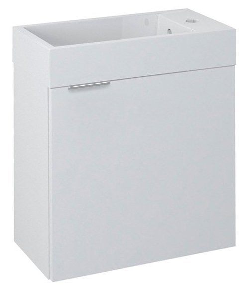 Sapho Latus szafka 49,5x24,5x50 cm podumywalkowa wisząca biała LT410-3030 - Wysyłka w 24h