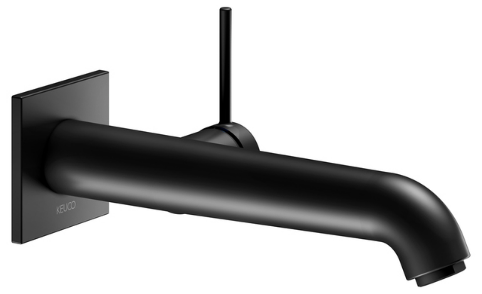 Keuco IXMO Soft bateria umywalkowa podtynkowa czarny mat 59516371202