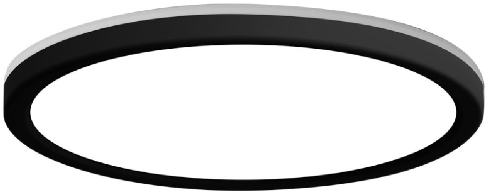 Italux Corte plafon 1x28 W czarny PLF-63452-300R-28W-BL