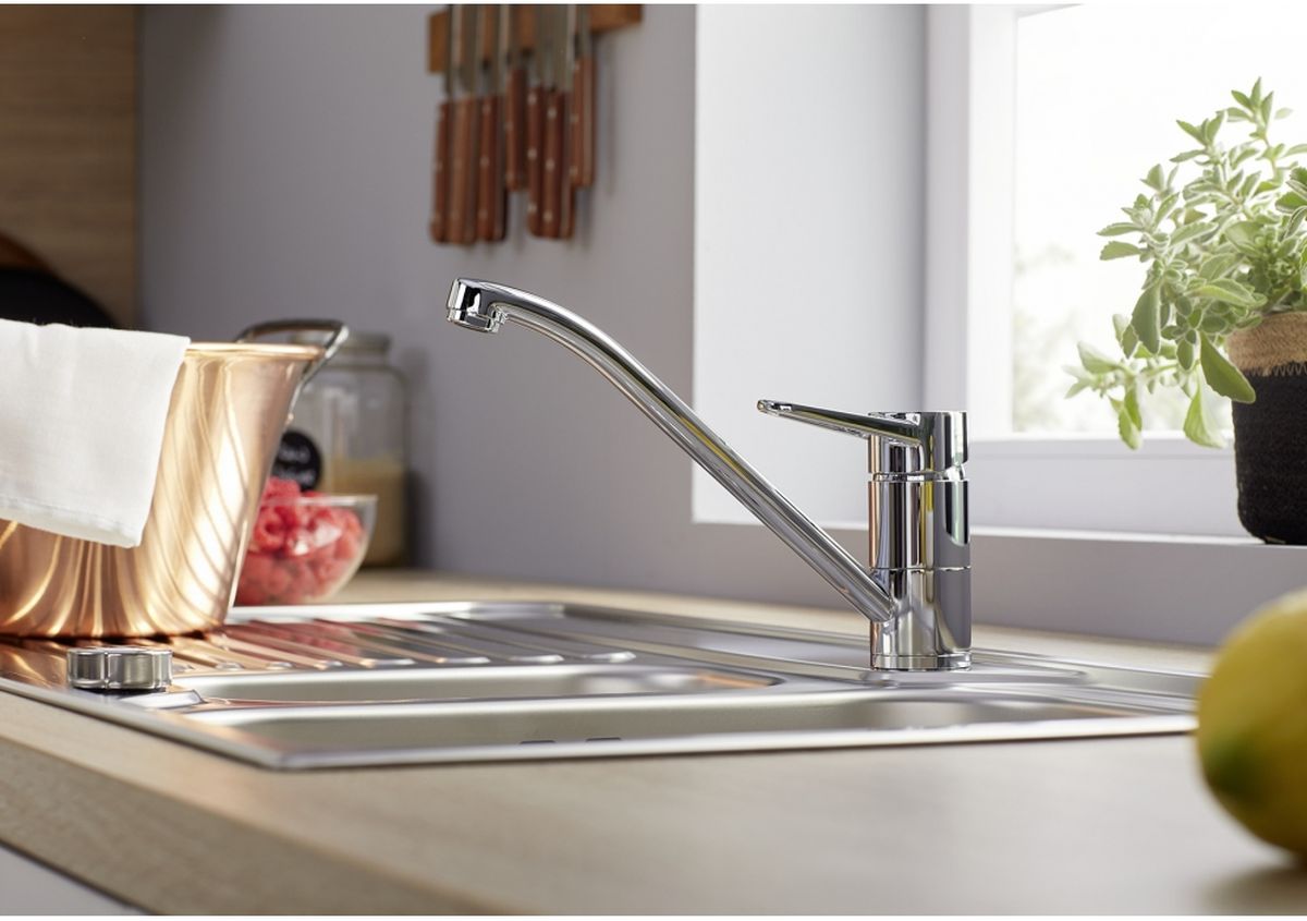 Blanco Wega II bateria kuchenna stojąca chrom 526402