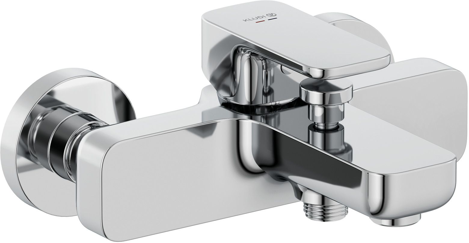 Kludi Renon bateria wannowo-prysznicowa ścienna chrom 426910575