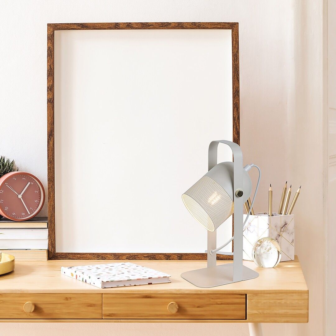 Rabalux Ronnie lampa stołowa 1x25W biała 5255