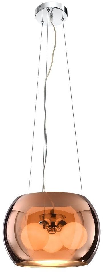 Candellux Gemo lampa wisząca 3x40W miedziana 31-25104