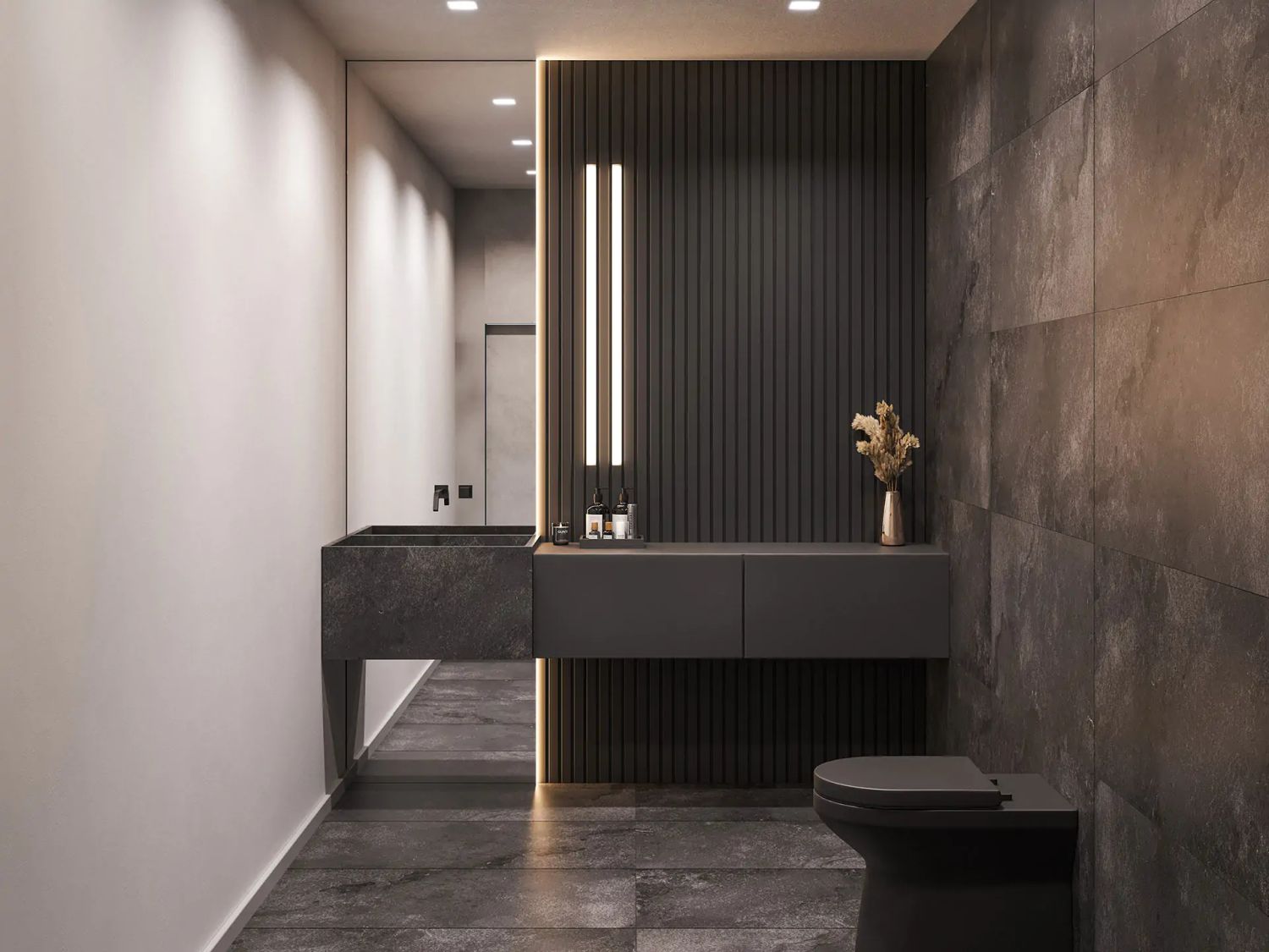 Ceramstic Di Carta płytka ścienno-podłogowa 120x60 cm czarna