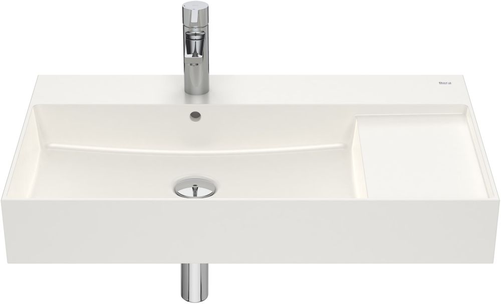 Roca Inspira Square umywalka 80x49 cm ścienna beżowa A32752B650