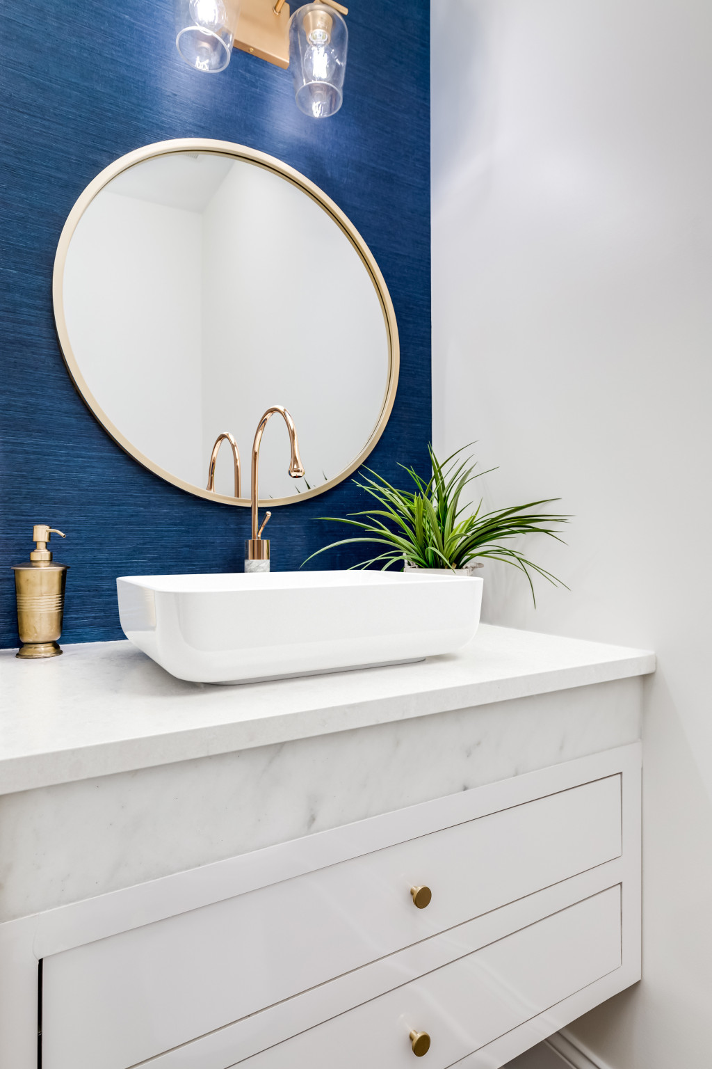 Invena Florina umywalka 51x40 cm nablatowa prostokątna biała CE-40-001