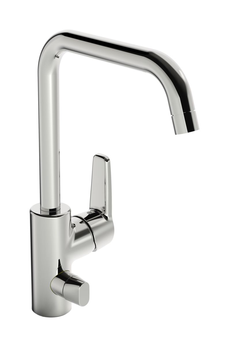 Oras Saga bateria kuchenna z zaworem do zmywarki chrom 3936F