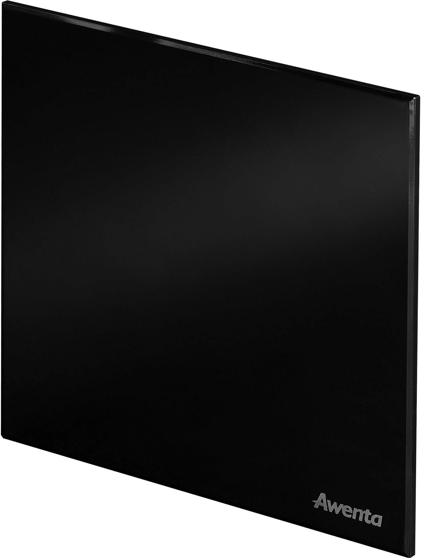 Awenta System+ Trax 125 panel ozdobny czarny połysk PTCB125P