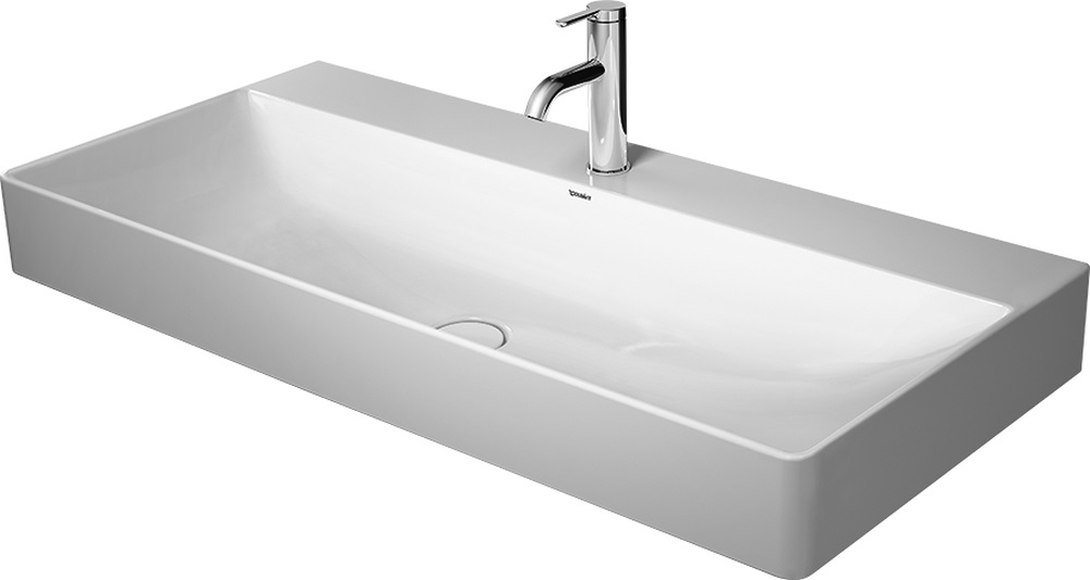 Duravit DuraSquare umywalka 100x47 cm prostokątna meblowa biała 23531000701