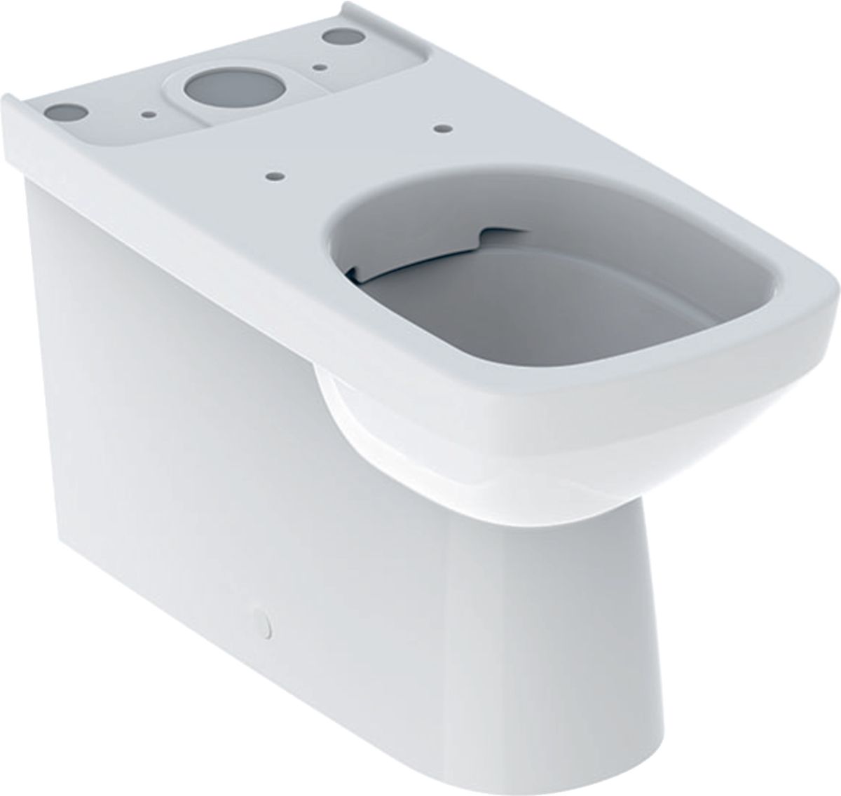 Geberit Selnova Square miska WC stojąca Rimfree biała 500.489.01.7 - Wysyłka w 24h