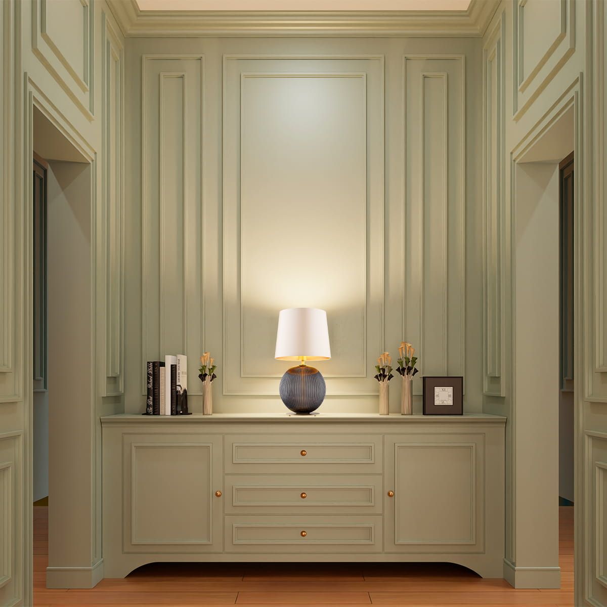 Argon Hamilton lampa stołowa 1x15 W przydymiona 8538