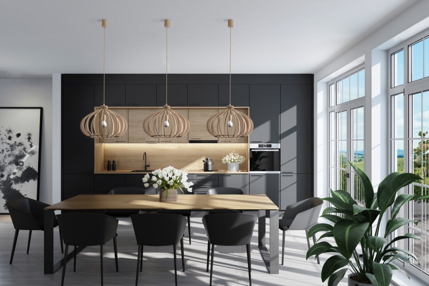 Nowodvorski Lighting Ika lampa wisząca 1x25 W drewno 4174