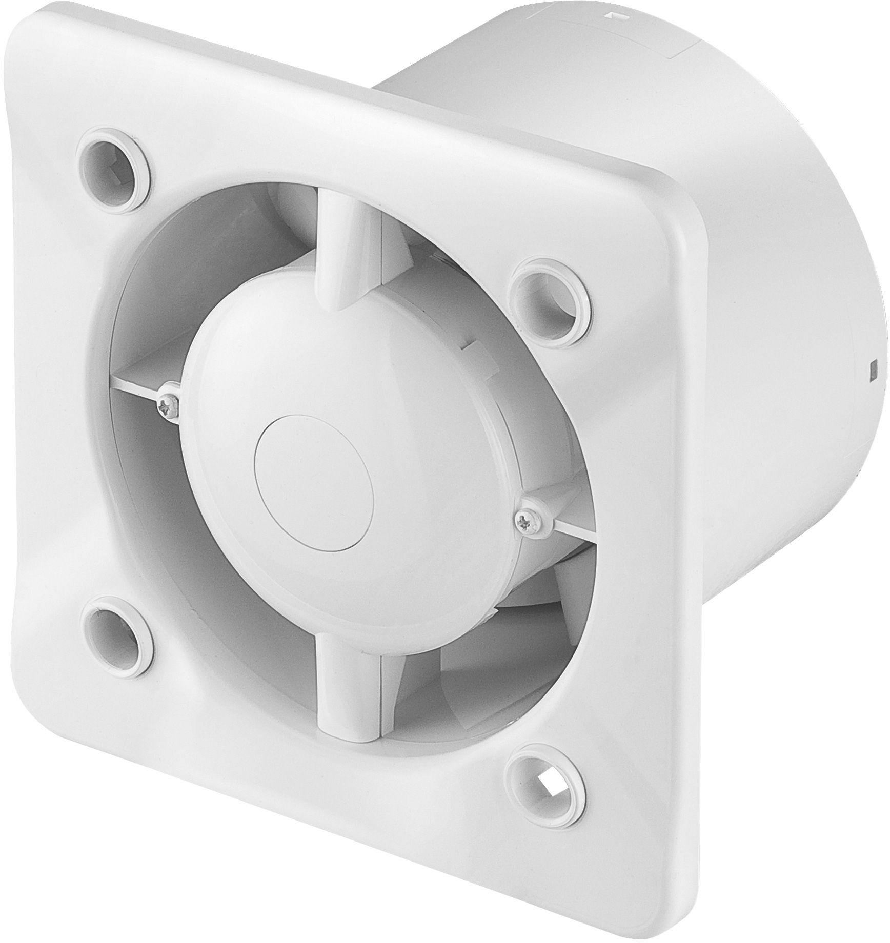 Awenta System+ Turbo 100T korpus wentylatora ścienno-sufitowy biały KWT100T