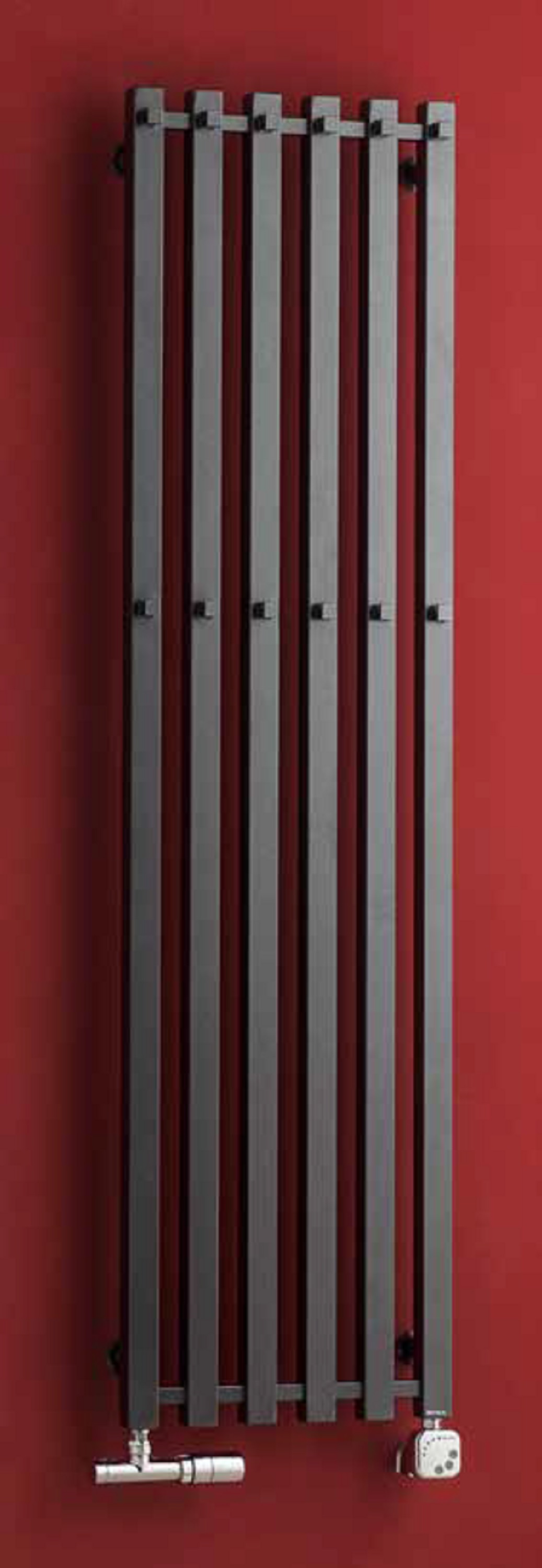 P.M.H. Pluto grzejnik łazienkowy 38,5x150 cm biały mat strukturalny P2WE/6