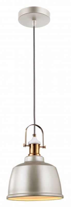 GTV Zenit II lampa wisząca 1x40 W szary/popielaty OS-ZENIT-II-15-DEC