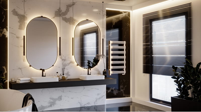 Luxrad Perseid grzejnik elektryczny 115x53 cm biały PER11505309003ERG