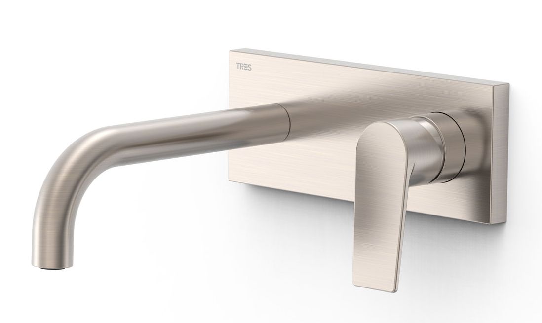 Tres Project bateria umywalkowa podtynkowa stal 21130031AC - Wysyłka w 24h