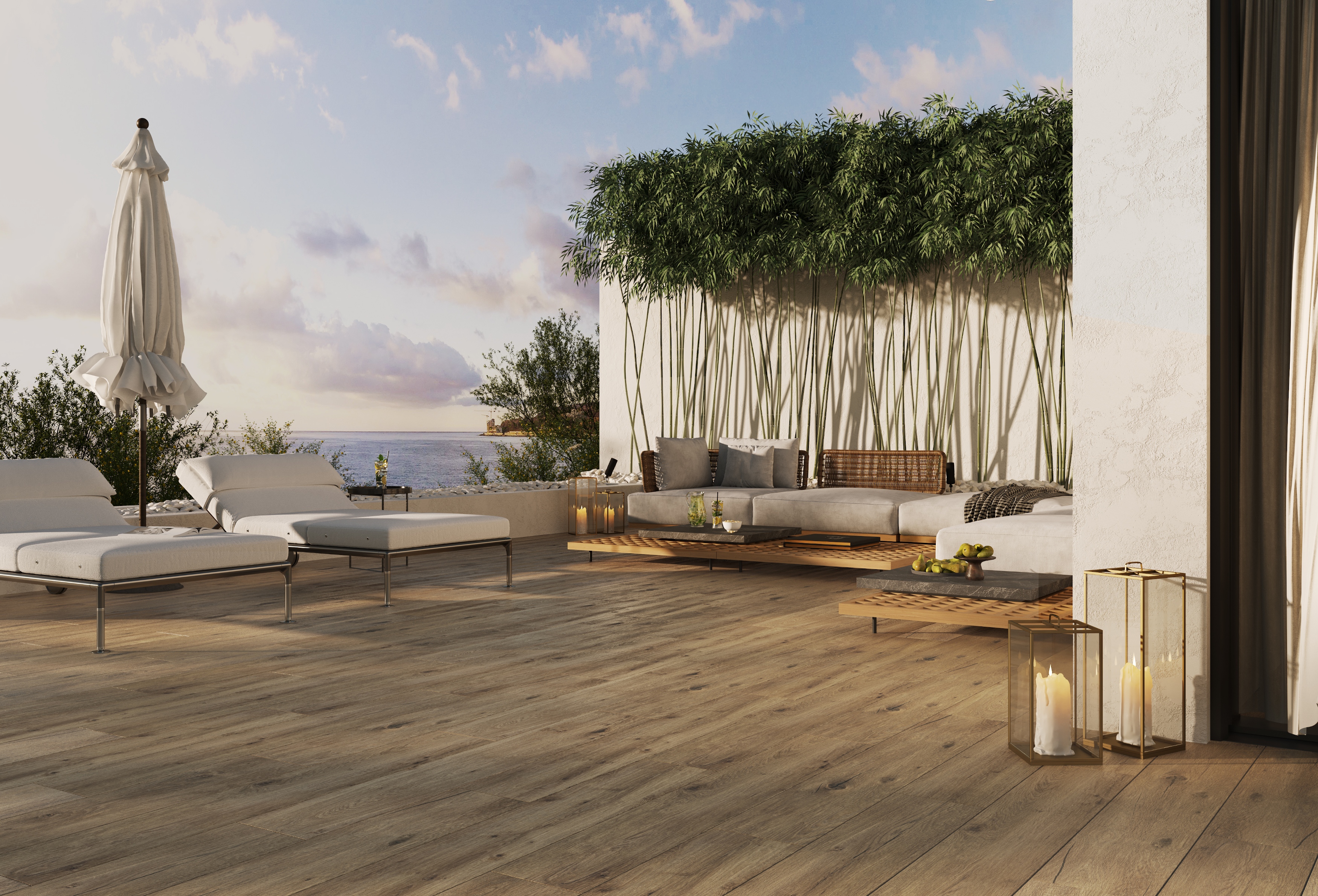 Cersanit Organic Wood Somerwood beige płytka ścienno-podłogowa 19,8x119,8 cm STR beżowy mat