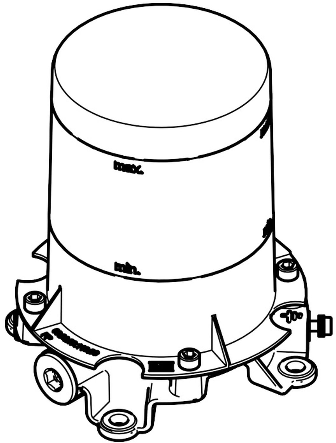 Dornbracht element montażowy podłogowy 3594597090