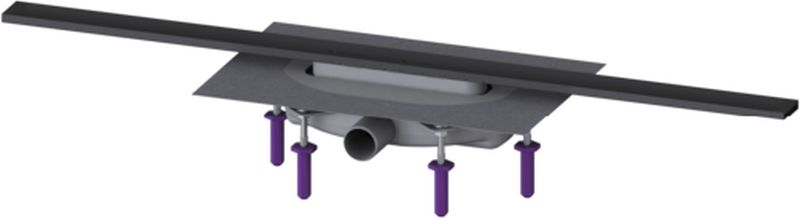 Kessel Linearis Infinity odpływ liniowy prysznicowy 90 cm czarny szczotkowany 45302.09 - Wysyłka w 24h