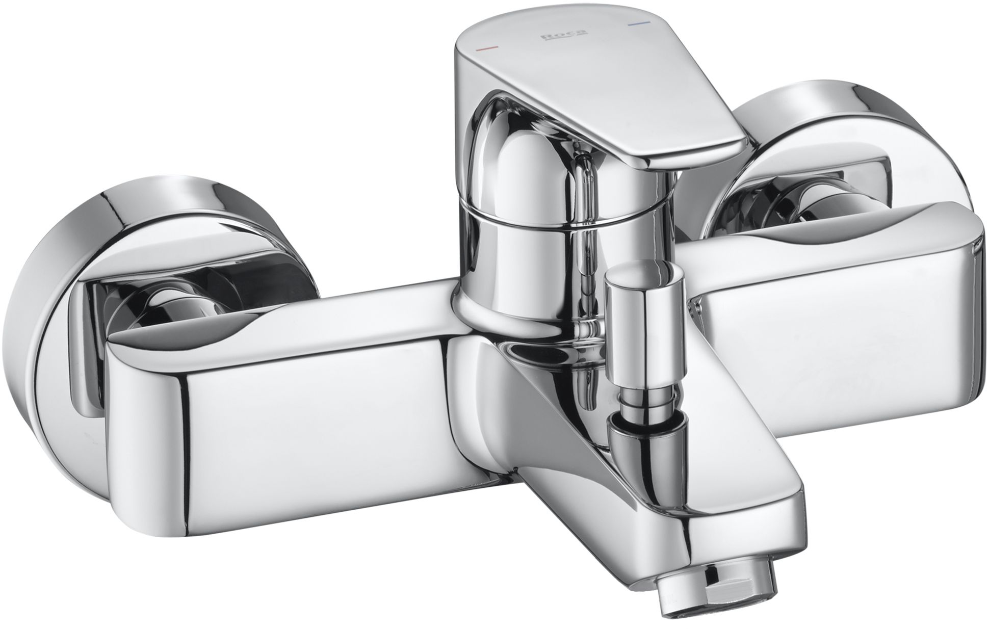 Roca Atlas bateria wannowo-prysznicowa ścienna chrom A5A0290C00